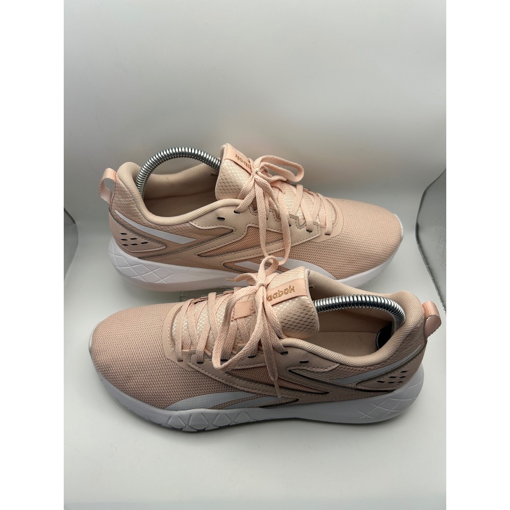 Reebok Women's Running Shoes Pink Comfort Footbed Lace Up‎ Size 9